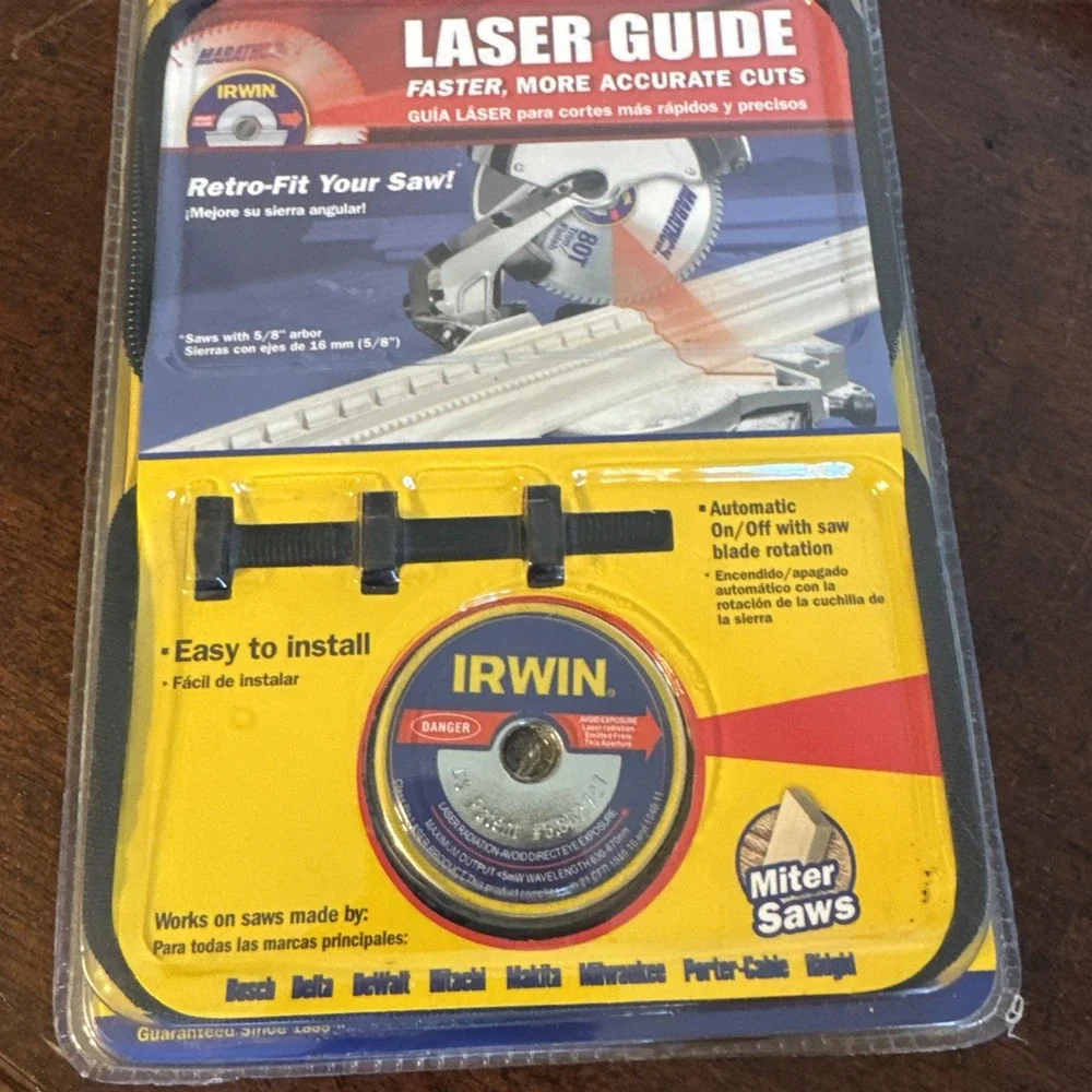Irwin Miter Saw Laser Guide 3061001 NOS Sealed